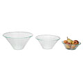 Gourmet Display 3-piece Textured Acrylic Bowl Set