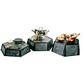 Gourmet Display 3-piece Hexagon Set