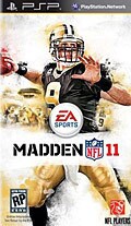 PSP - Madden NFL 11- By EA Sports