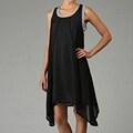 Population Women's Racerback Overlay Dress