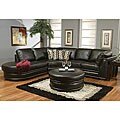 Sophia Leather Sectional Sofa