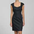 Connected Apparel Women's Sweetheart Neckline Dress