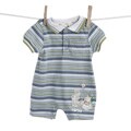 Disney's Winnie the Pooh Newborn Boy's Stripe Romper