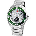 Swiss Military Hanowa Men's 'Sealander' Green Bezel Divers Watch