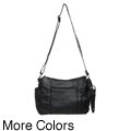 Tri Coastal Three-compartment Leather Bucket Bag