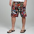 Ed Hardy Men's 'Split' Board Shorts
