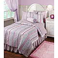 Emma Lavender Cotton Quilt Set