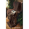Illumina Chocolate Chenille Throw