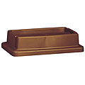 Continental MFG Company Brown Trash Can Lid