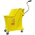 Continental 35-quart Yellow Unibody Mop Bucket
