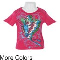 Ed Hardy Toddler Girl's Flower Graphic T-shirt