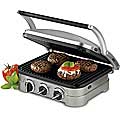 Cuisinart GR-4FR Stainless-Steel 4-in-1 Grill/ Griddle and Panini Press