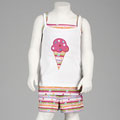 CR Kids Toddler Girls Ice Cream Girls' Outfit
