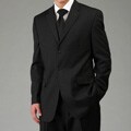 Sean John Men's Grey Wool Suit