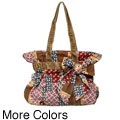 Union Bay Floral Patchwork Satchel