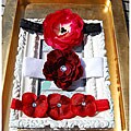 Mon Cherie Red Girl's Designer Boutique Headbands (Set of 3)
