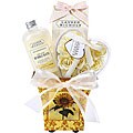 Sunflower Lemongrass Ginger Bath Gift Basket