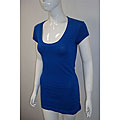 Women's Scoop Neck Cap Sleeve T-shirts (Case of 96)