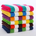 Contempo Stripe Cotton Beach Towels (Set of 2)