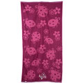 Ladybug Embroidered Cotton Beach Towels (Set of 2)
