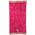 Flip Flops Embroidered Cotton Beach Towels (Set of 2)
