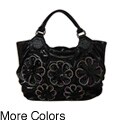 Eli & Co. Flower Front Satchel