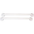 Plumb Shop 24-inch White Safety Grab Bars (Pack of 4)