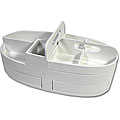 Desktop Eclipse White Storage Organizer