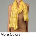 Jessica Simpson Women's Mini Pom Pom Wrap