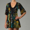 Baby Phat Women's 1/2-sleeve Printed Dress