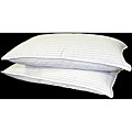 Printed Stripe 200 Thread Count Polyester King Size Pillows (Set of 2)