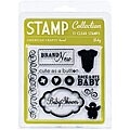 Clear Acrylic Small Baby Stamp Set