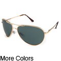 Urban Eyes Women's Polarized Aviator Sunglasses