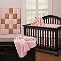 Cotton Candy Pink 7-piece Crib Set