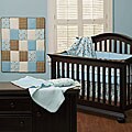 Cotton Candy Blue 7-piece Crib Set