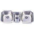 DeNovo Stainless Steel Triple Undermount Kitchen Sink (Case of 10)
