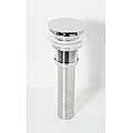 DeNovo Vessel Sink Ringed Chrome Push-pop Drains (Pack of 4)