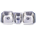 DeNovo Stainless Steel Triple Undermount Kitchen Sink (Case of 28)