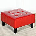 Ethan Children's Red Patent Leather Ottoman