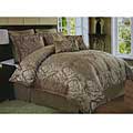 Bellagio 8-piece Damask Comforter Set