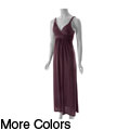 Sugar and Spice Junior's High Waist Sleeveless Maxi Dress