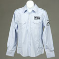 191 Unlimited Boy's Blue Woven Shirt