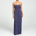BCBGeneration Women's Scroll Pin Gown