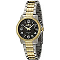 Invicta Women's Invicta II Two-tone Black Dial Watch