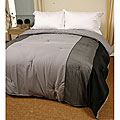 Basic Black Border Comforter