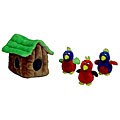 PlushPuppies Hide-a-Bird Interactive Dog Toys (Pack of 12)