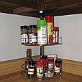 Space Saving Two Tier Metal Kitchen Racks (Pack of 8)