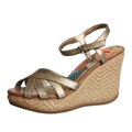 Rocket Dog Women's 'Peppermint' Champagne Sandals