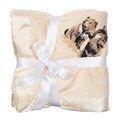 Forest Friends Bear Cub Baby Blanket