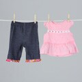 Mini Muffin Infant Girl's Swiss Dot 2-piece Set